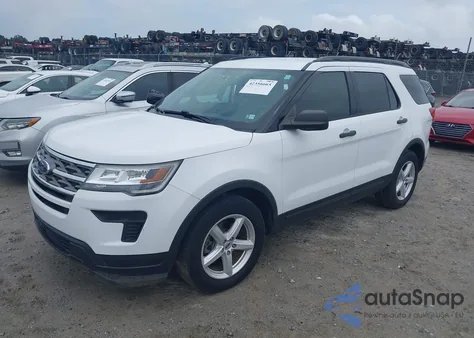 2018 Ford Explorer z USA, uszkodzony, nr VIN 1FM5K7B82JGA63844